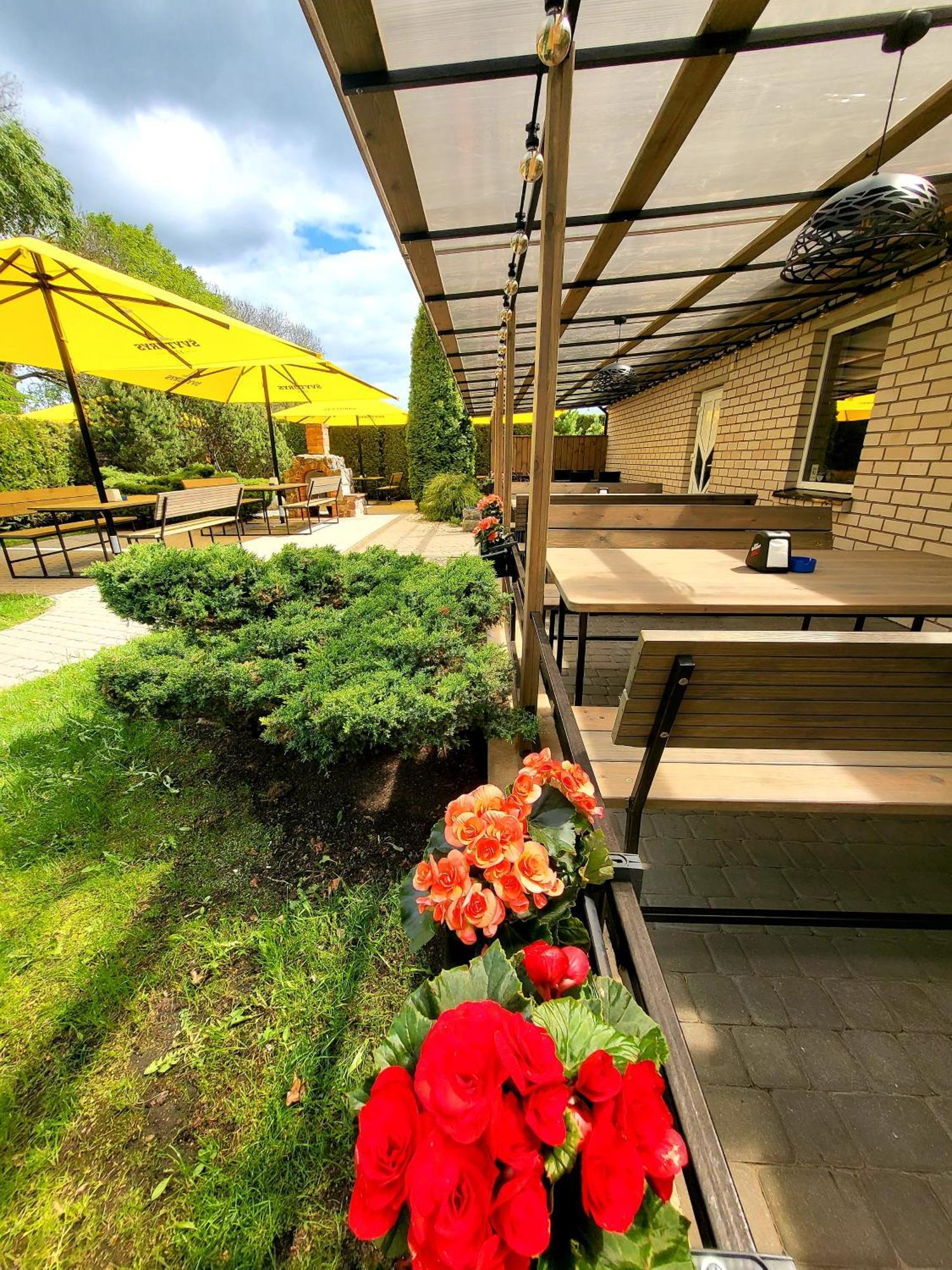 Robeda Hotel Kybartai Bagian luar foto